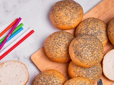 Produkt BEZGLUTENOWA Bulka Szkolna 150 g (3 szt.) Obraz