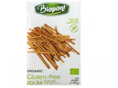 Produkt BEZGLUTENOWE Paluszki Solone 45 g Obraz