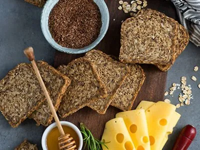 Produkt BEZGLUTENOWY Chleb Owsiany 300 g Obraz